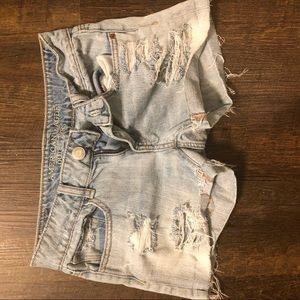 American eagle denim shorts